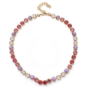 Bubblegum crystal necklace