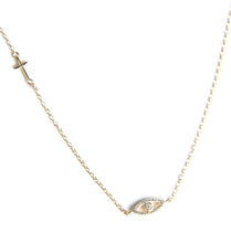 Gold protection necklace