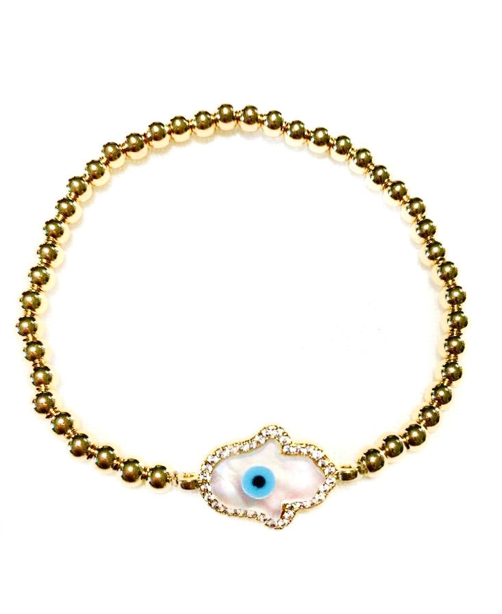 Buy Evil Eye Bracelet with Hamsa Hand for Male and Female