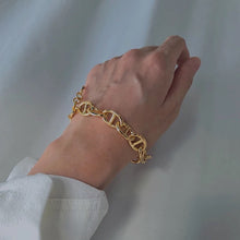 H link gold bracelet