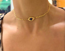 Olympia evil eye necklace
