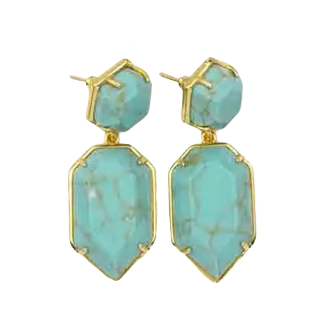 Cleo Turquoise earrings